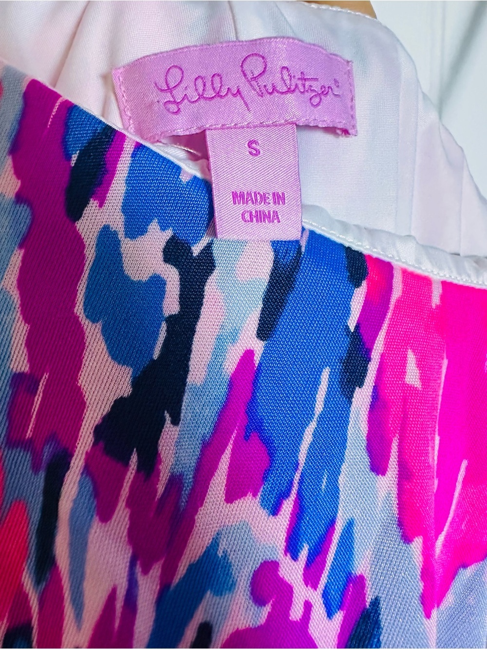 Lilly Pulitzer Amante Silk Jersey Dress S Free Spirit - Picture 5 of 7